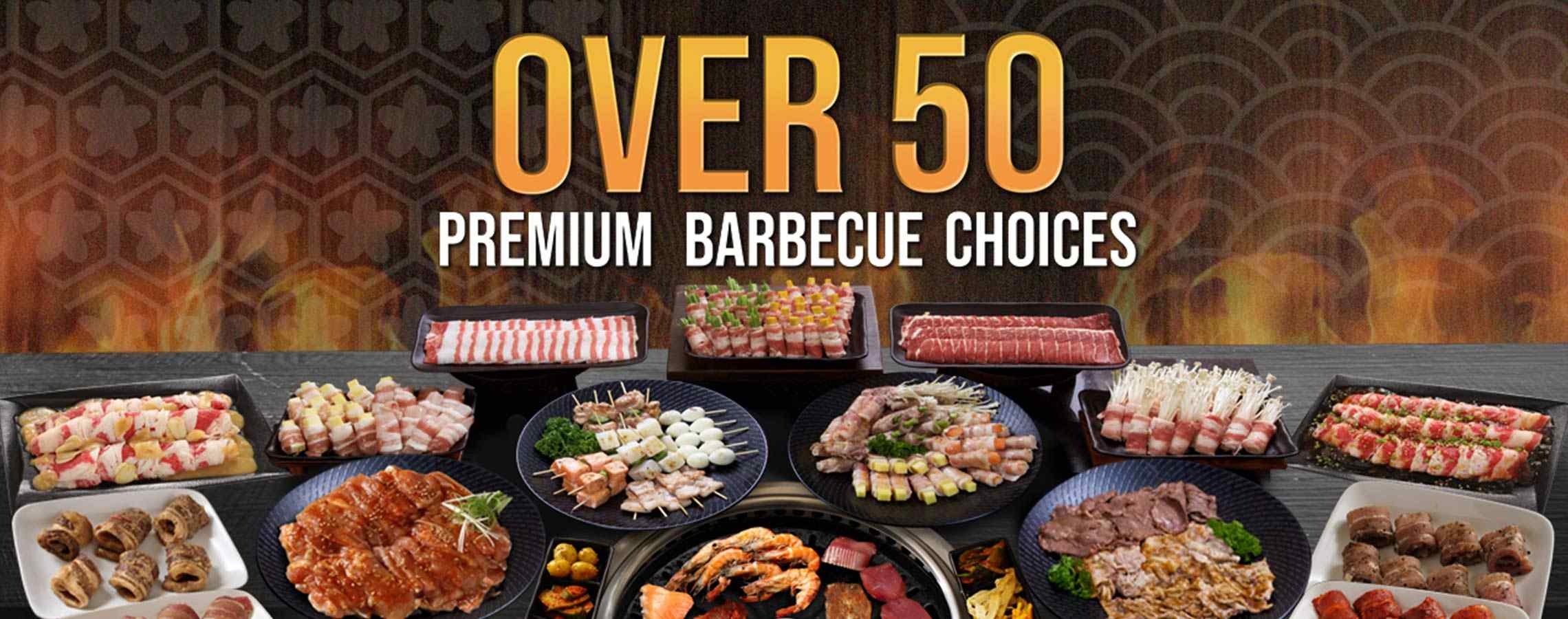 Over 50 Premium Barbecue Choices